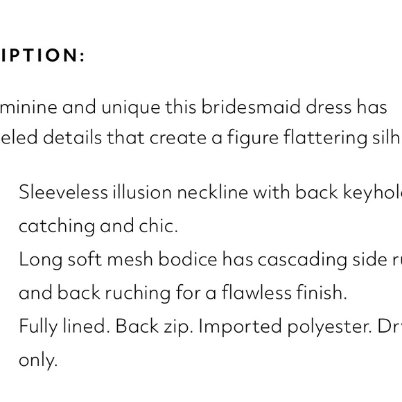 Sleeveless long mesh dress with illusion neckline - Picture 5 of 7